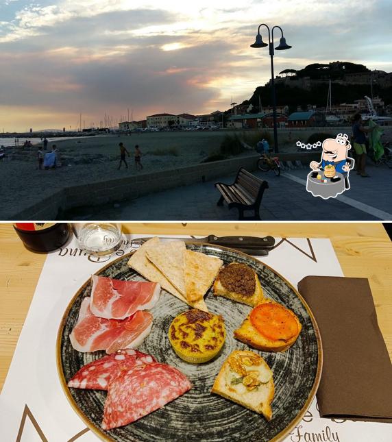 Platti al Pizzeria Buno E Buna