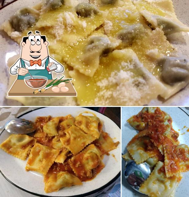 Ravioli al Ristorante I Contadini