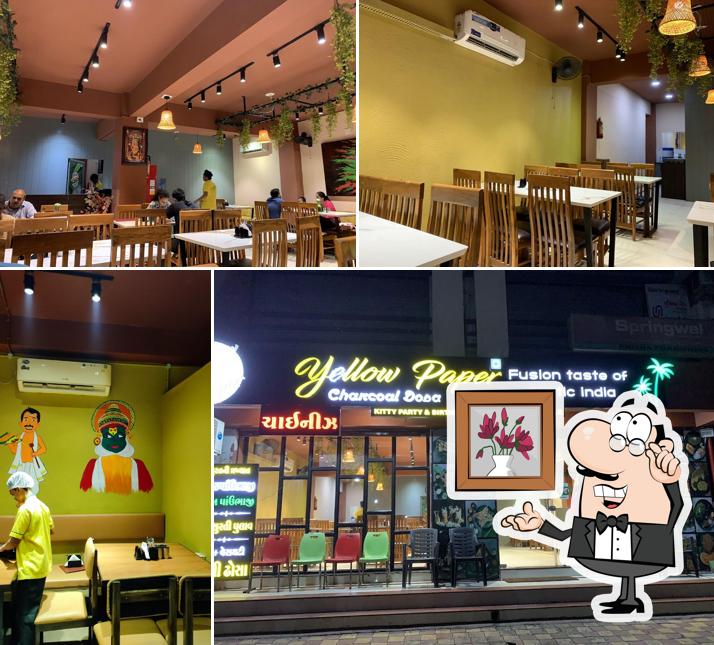 Check out how Yellow Paper Chula Dosa looks inside