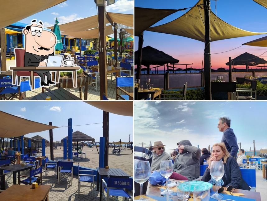 Gli interni di Ristorante Stabilimento Lo Scoglio