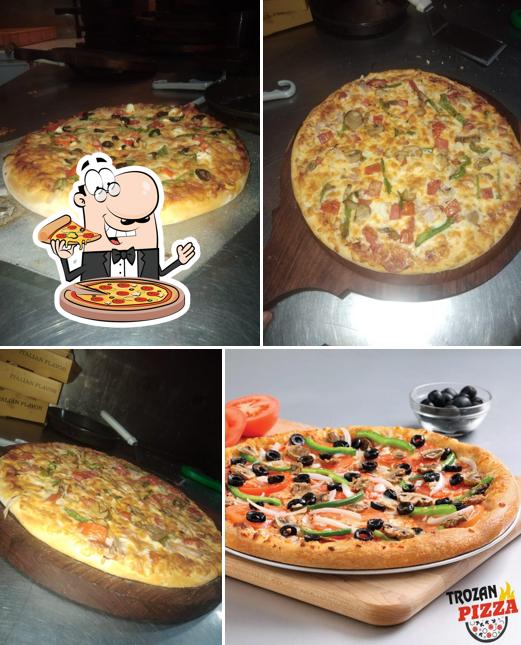 At Trozan pizza, you can enjoy pizza