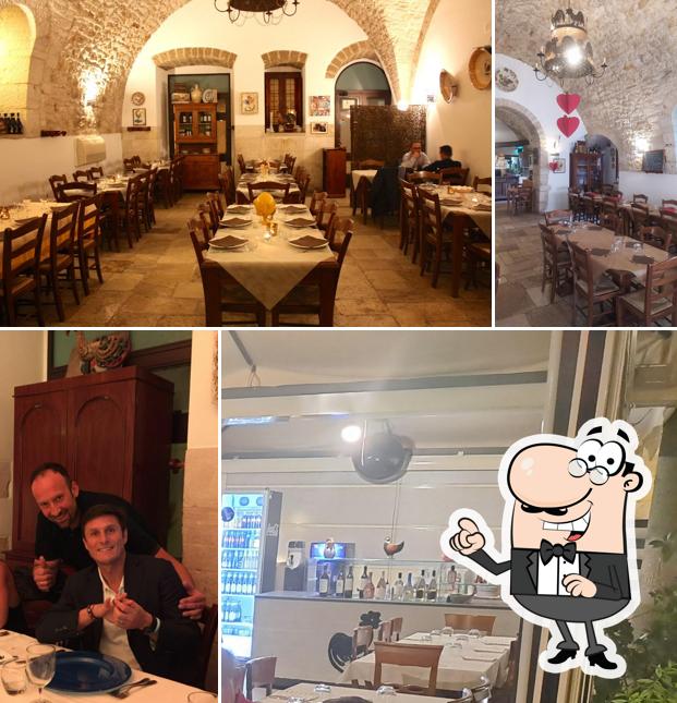 Gli interni di Al Cantagallo