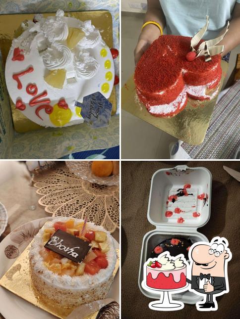 Red velvet cake at Consent cakes