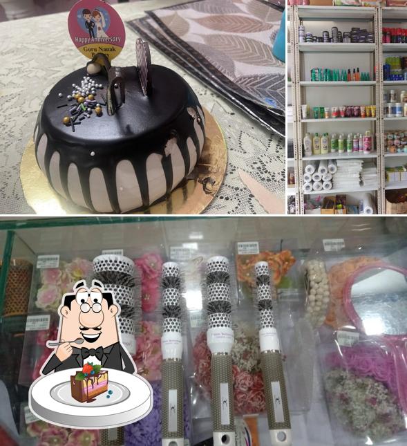 Chocolate cake at Guru Nanak Bakery