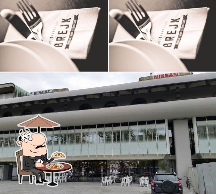 Gli esterni di Brejk, restavracija & bar