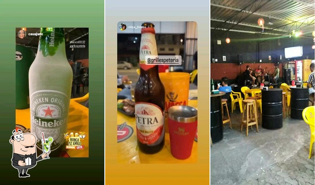 Desfrute de uma bebida no Grill Espeteria
