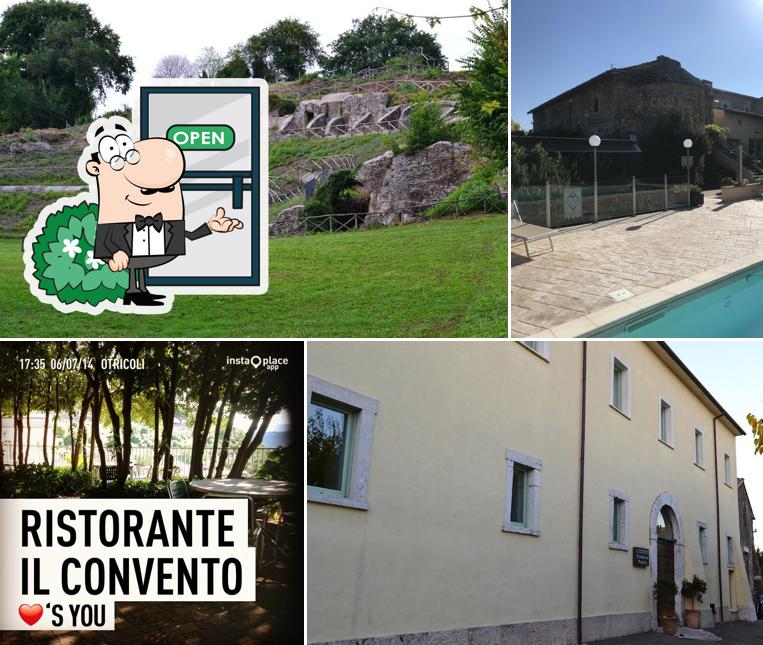 Gli esterni di Il Convento Ristorante