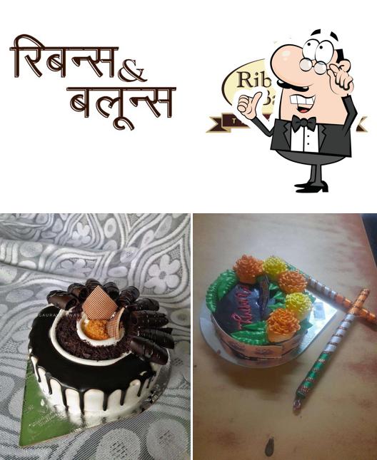 The interior of Ribbons and Balloons - The Cake Shop