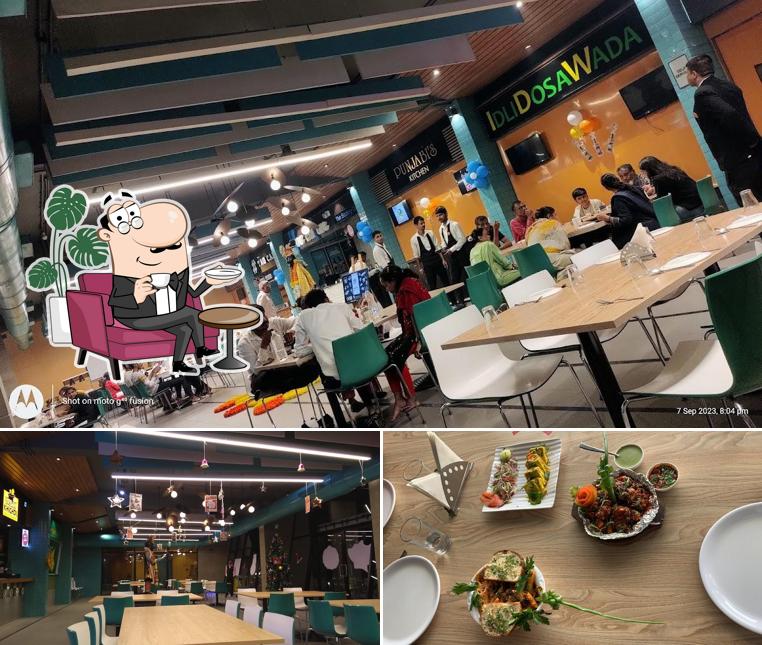 The image of Delight Food Joint (DFJ)’s interior and food