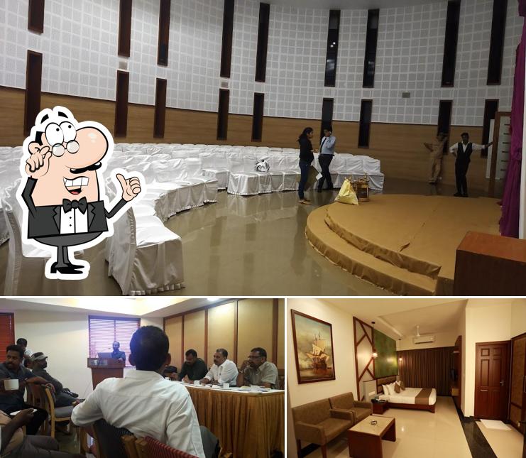 Check out how Hotel Marina Residency looks inside