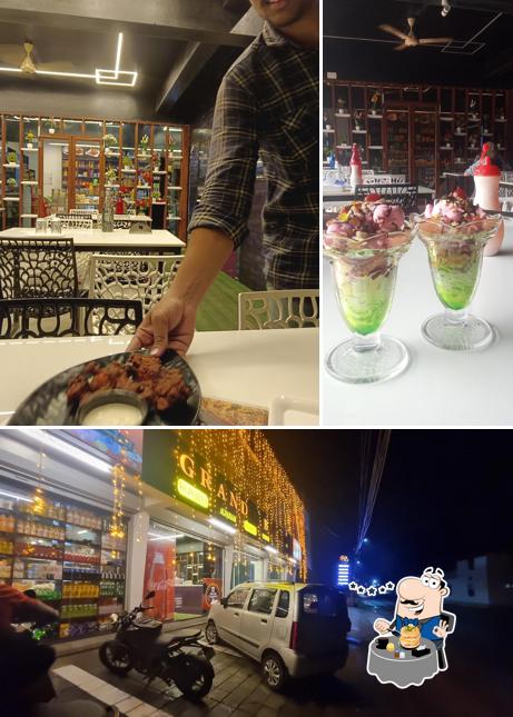 The image of food and exterior at GRAND BAKERS