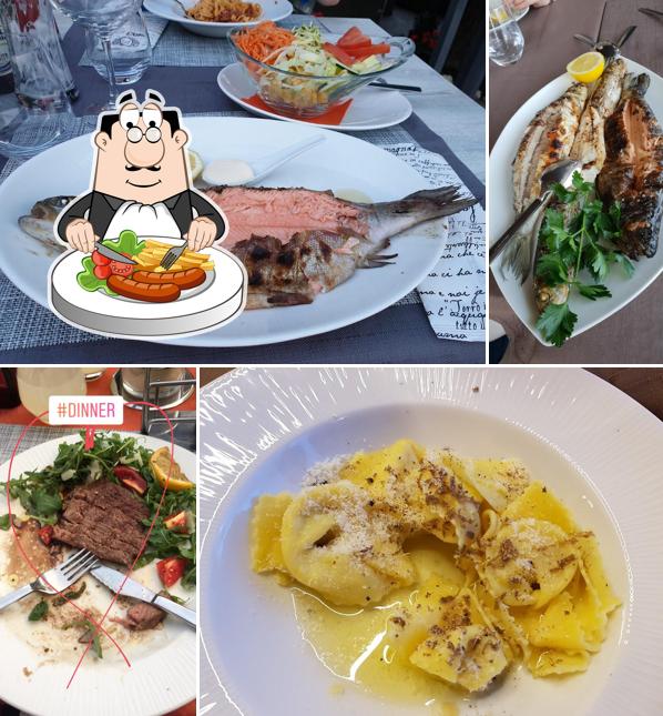 Cibo al Ristorante al Belvedere