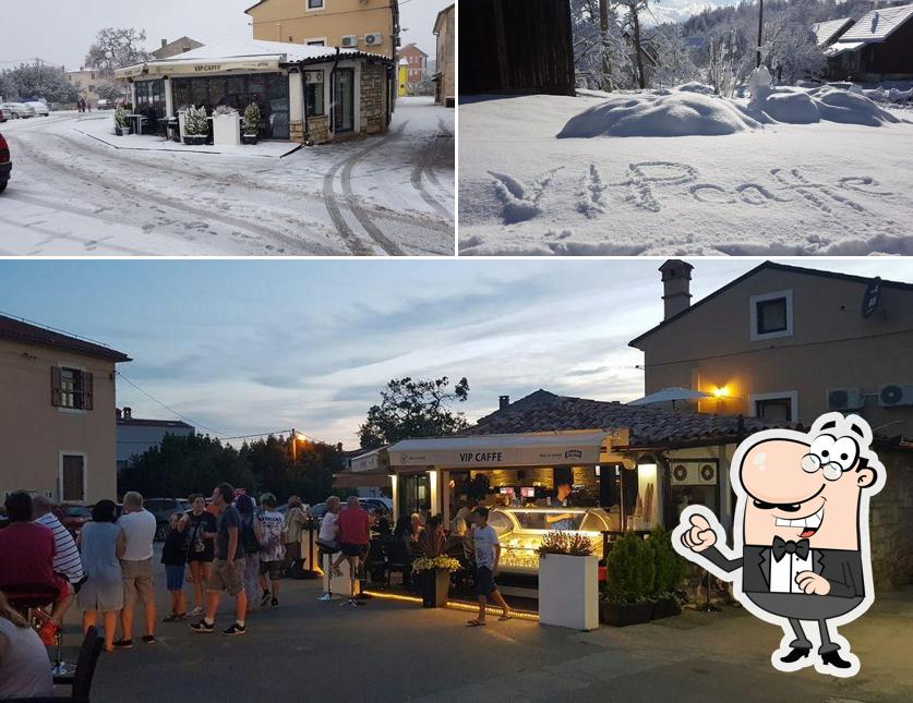 Gli esterni di Vip Caffe