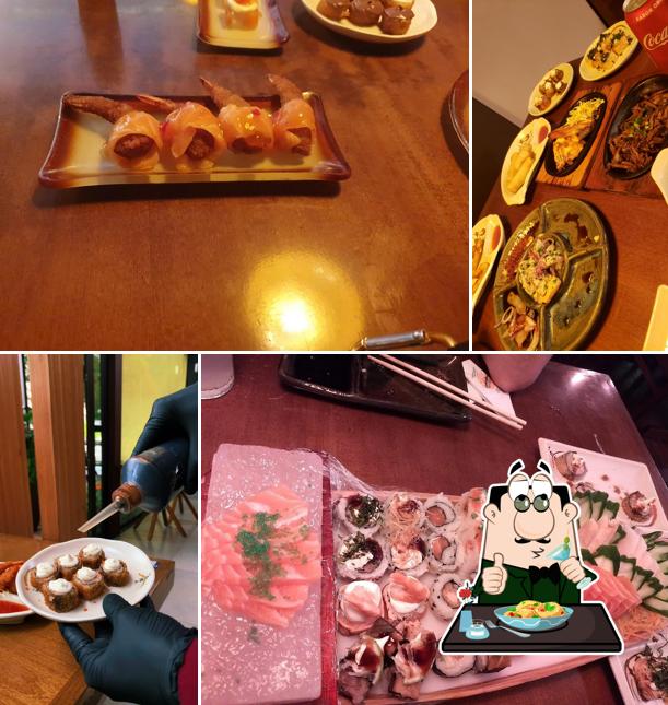 Platos en Haruyama Sushi Vila Sofia