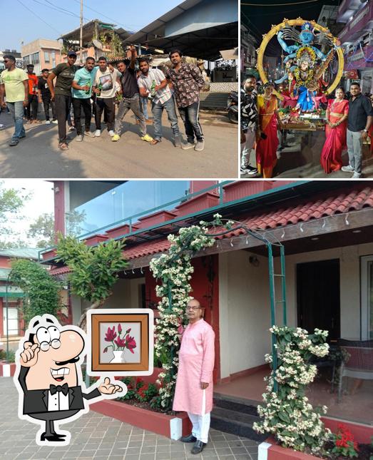 This is the picture showing interior and exterior at Disco Party - Mora, Uran