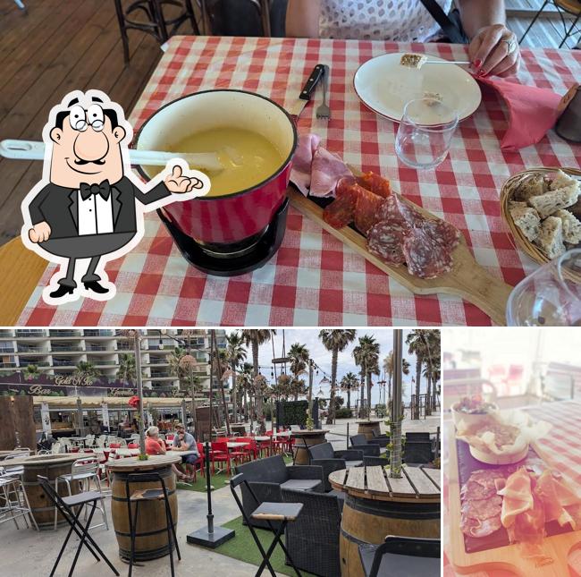 Installez-vous à l'une des tables de Les Copains À Table