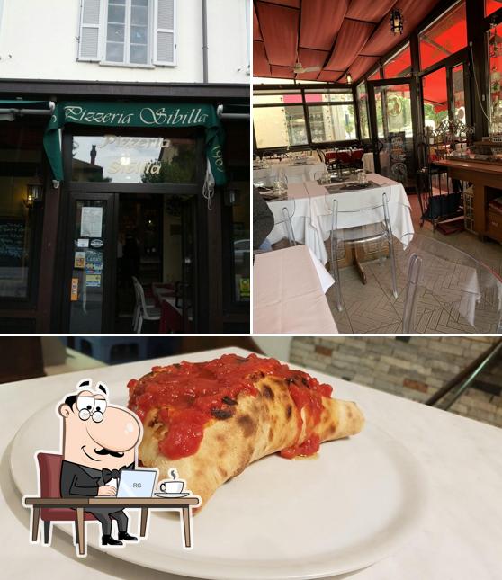 La foto di interni e cibo da Antica Osteria Sibilla