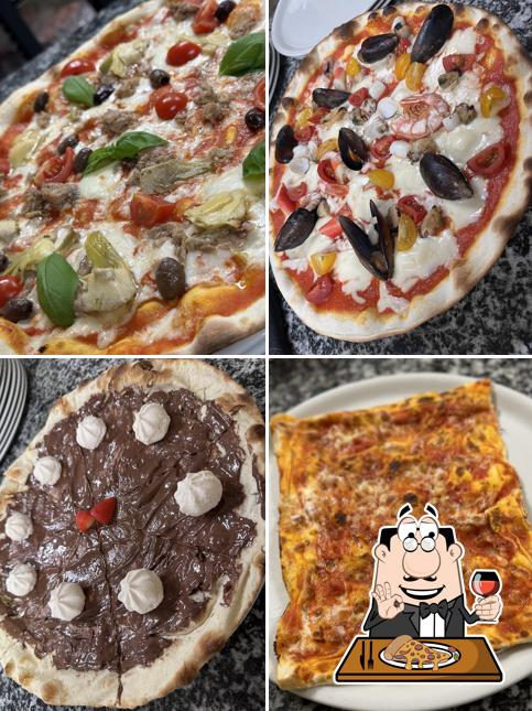 Ordina tra le molte varianti di pizza