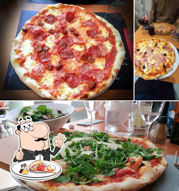 Choisissez différents types de pizzas