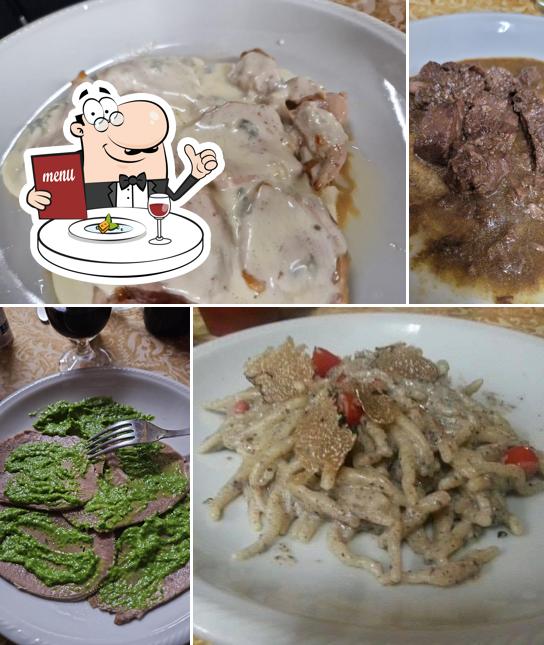 Cibo al Antica trattoria Il Cucco