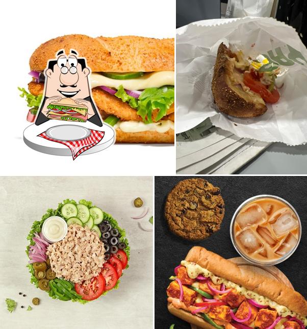 Club sandwich at Subway Mansarovar Jaipur