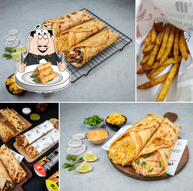 Spring rolls at Rolls Mania