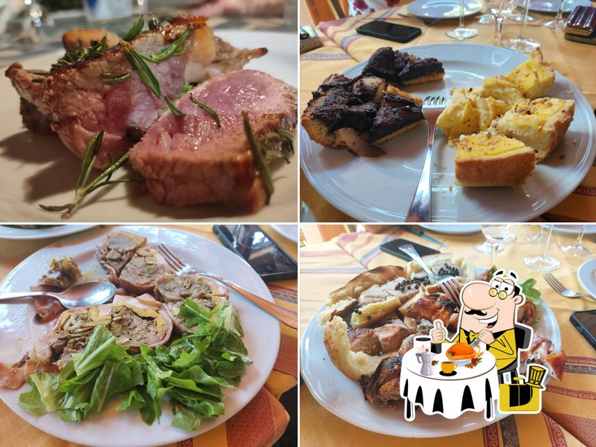 Cibo al Trattoria Da Beppone