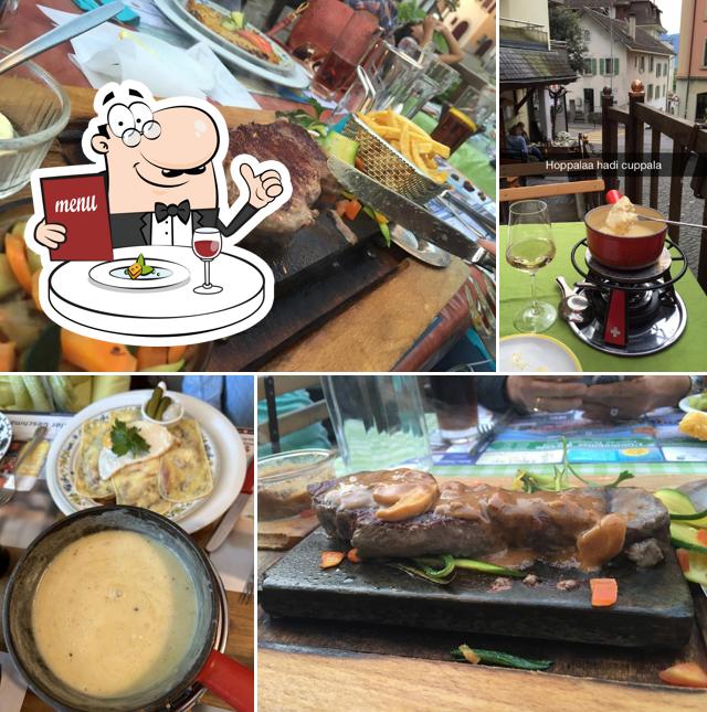 Cibo al Caveau des Vignerons