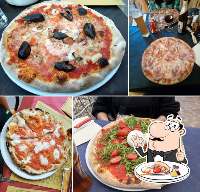 A Pizzeria Trattoria Fantasia, puoi ordinare una bella pizza
