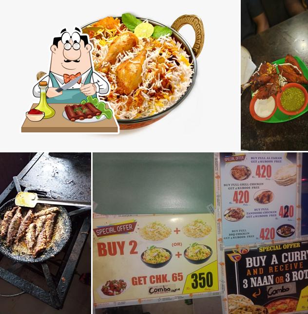 Baby back ribs at AL HUDA Restaurant