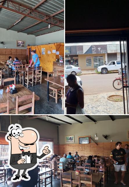 O interior do Boi Na Brasa