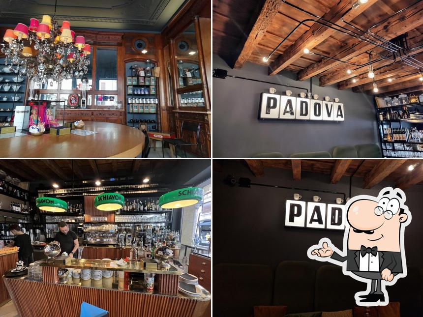 Gli interni di Caffeine Padova