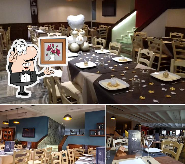 Gli interni di Plebiscito 77 Restourant