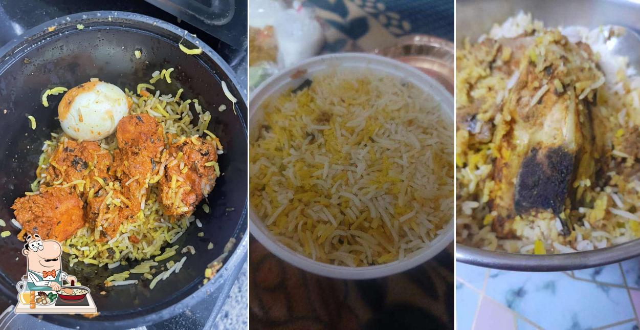 Fried rice at A1 Hydrabad Biryani Point