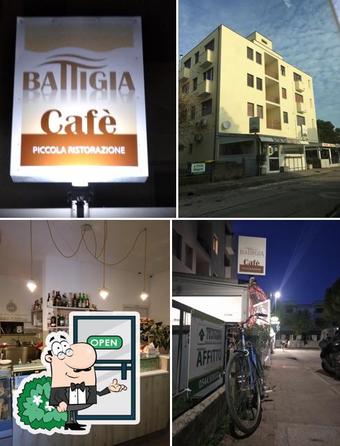 Gli esterni di Battigia Cafè