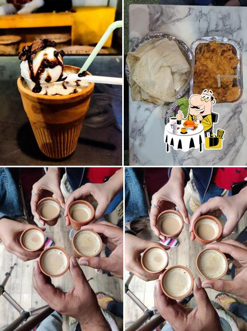 Meals at Chai Sutta Bar (Cuddle the Kulhad)