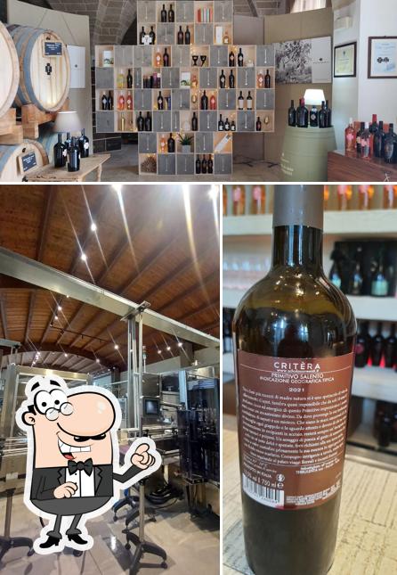 La foto della interni e vino di Schola Sarmenti