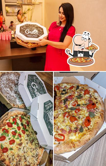 No Gran Pizza Boa Vista, você pode pedir pizza
