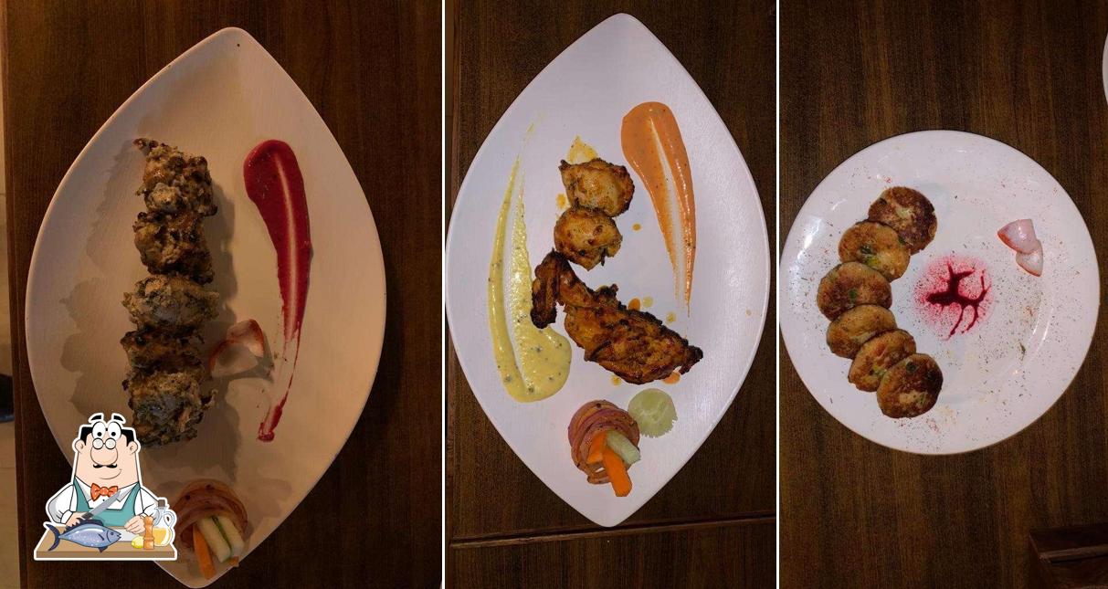 Grilled salmon at Highside Restaurant & Lounge