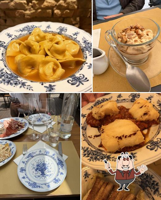 Platti al Osteria dalla Zabariona