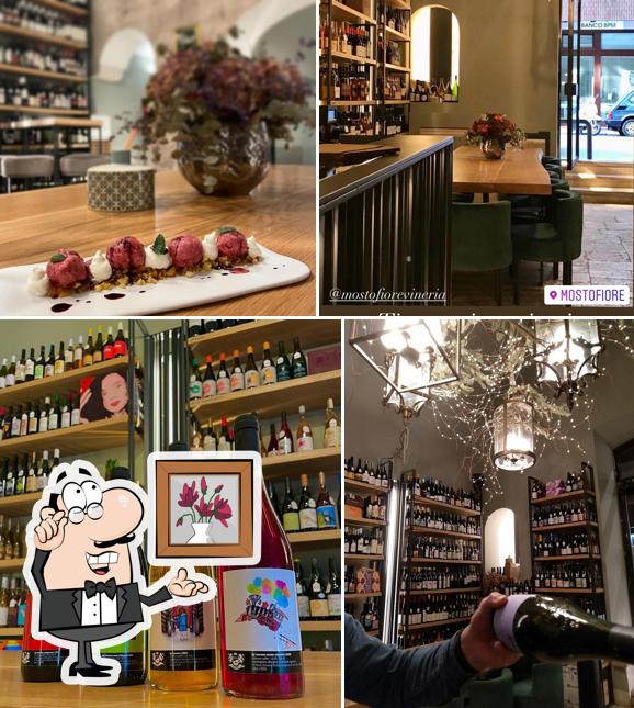 Gli interni di Enoteca Bar a Vin - Mostofiore