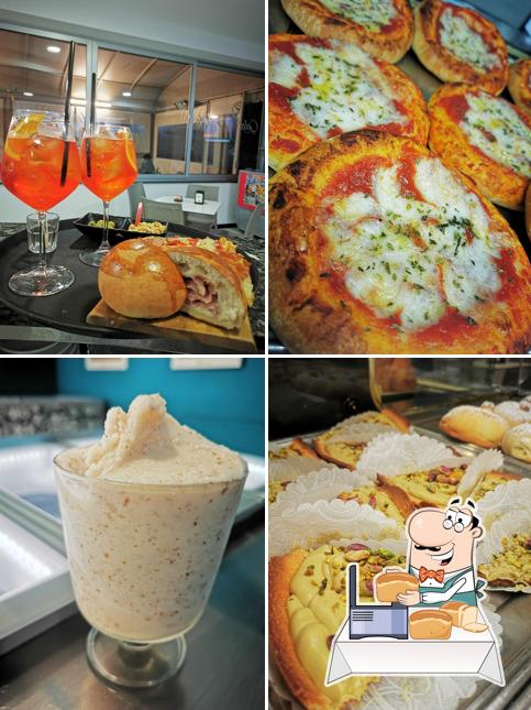 Pane all'aglio al Bar La Conchiglia....pasticceria...rosticceria..gastronomia