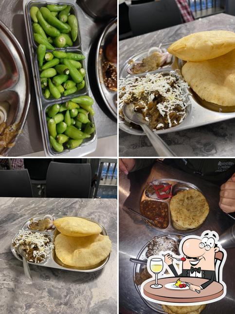 Food at Sabri Bhatura Shop