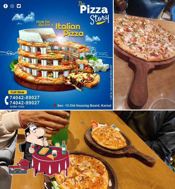 Waffles at The Pizza Story