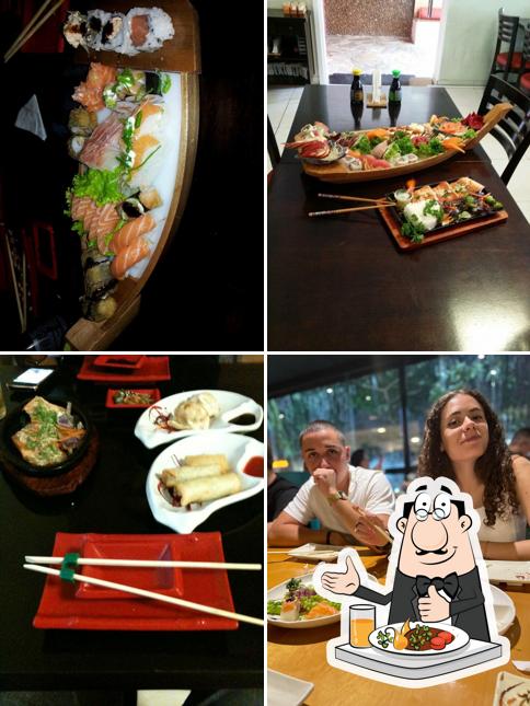 Platos en Restaurante Yamato Culinária Japonesa