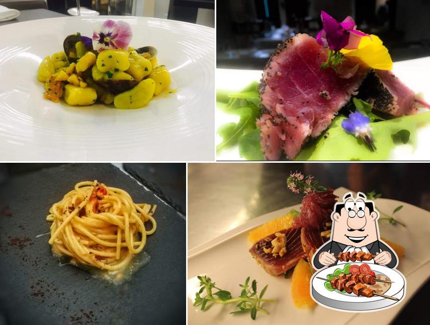 Platti al Il Tiranno Caportigia Restaurant