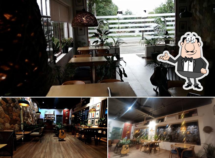 The interior of Doko Cafe