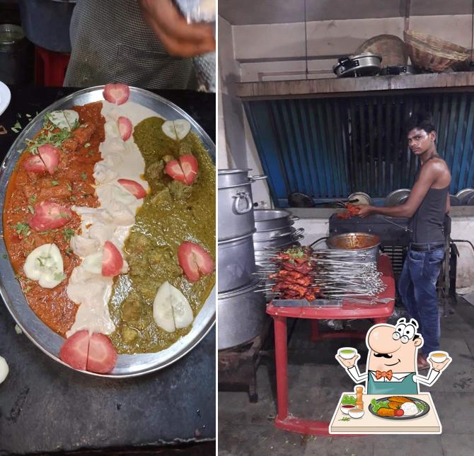 Food at Hotel garib Nawaz