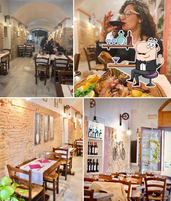 Gli interni di Il Tocco di Bacco Ristorante Firenze