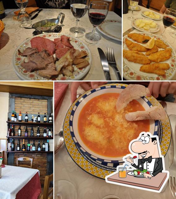 Platti al Trattoria S. Clemente